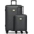  Palermo kofferset met 4 wielen, S + L variant black 1