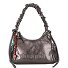 Half Montville Schoudertas 29.5 cm variant brushed silver Half Montville Schoudertas 29.5 cm variant brushed silver