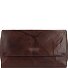  Donna Aurona Portemonnee RFID Leer 18 cm variant dunkelbraun