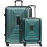  Essentials 14 4-wiel kofferset 2 stuks laptopvak met rekbare vouw variant pearl-green metallic