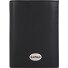  Leather Portemonnee RFID-bescherming Leer 9.5 cm variant black