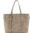  Omkeerbare leren shopper 37 cm variant cloudy