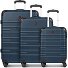  Amplar Evo 4 wielen Kofferset 3-delig met uitbreidingsplooi variant navy blue