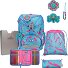  ErgoFlex Schooltas set 5-delig variant Happy Pixel