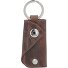  Vintage Sleutelhanger Leer 7 cm variant brown