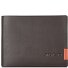  Monaco Portemonnee RFID-bescherming Leer 9.5 cm variant brown