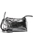  Double Mini Koppeltas Leer 20 cm variant gun metal-matt silver