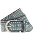 Riva Studded Belt Leer variant petrol | 95 cm Riva Studded Belt Leer variant petrol | 95 cm