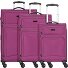  Travel Line 9204 4 wielen Kofferset 3-delig met uitbreidingsplooi variant purple