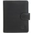  Portemonnee RFID-bescherming Leer 8.5 cm variant black pop