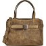  Schoudertas Leder 23 cm variant khaki