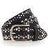 Studded riem leer variant schwarz | 105 cm