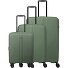  Air Stripe 4 wielen Kofferset 3-delig met uitbreidingsplooi variant green