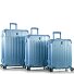  Xtrak 4 wielen Kofferset 3-delig met uitbreidingsplooi variant icy blue