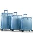 Xtrak 4 wielen Kofferset 3-delig met uitbreidingsplooi variant icy blue Xtrak 4 wielen Kofferset 3-delig met uitbreidingsplooi variant icy blue