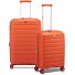 B-Flying 4 wielen Kofferset 2-delig met uitbreidingsplooi variant orange B-Flying 4 wielen Kofferset 2-delig met uitbreidingsplooi variant orange