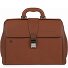 Zwarte vierkante aktetas Leer 37 cm variant cuoio Zwarte vierkante aktetas Leer 37 cm variant cuoio