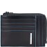  Blauw Vierkant Creditcardetui RFID Leer 12 cm variant black