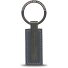  Keyring Sleutel portemonnee Leer 8.5 cm variant antracite