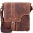  Vintage Schoudertas Leer 22 cm variant brown