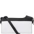  Hirsch Schoudertas Leer 25 cm variant schwarz-weiss