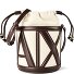  Marisol Mini tas Schoudertas Leder 17 cm variant natur dunkelbraun
