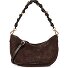  Cleo Schoudertas Leder 23 cm variant moka