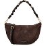  Cleo Schoudertas Leder 23 cm variant moka