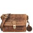  Vintage Crossbody tas Leder 22 cm variant nougat