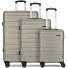 New York 2.0 4 wielen Kofferset 3-delig variant champagner-metallic New York 2.0 4 wielen Kofferset 3-delig variant champagner-metallic