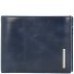  Blauwe vierkante Leren Portemonnee 12,5 cm variant nachtblau
