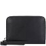Gestanst portefeuille leer 10,5 cm variant black Gestanst portefeuille leer 10,5 cm variant black