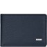  Leather Essentials QF kleine portemonnee RFID leer 10,5 cm variant navy