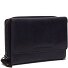 Rhodos Portemonnee RFID-bescherming Leer 14 cm variant navy Rhodos Portemonnee RFID-bescherming Leer 14 cm variant navy