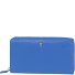  Sponsachtige portefeuille leer 19 cm variant ink blue
