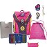 ErgoFlex Max Superflash Schooltas set variant pink mermaid ErgoFlex Max Superflash Schooltas set variant pink mermaid