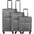 Dynamo 4 wielen Kofferset 3-delig variant steelgrey Dynamo 4 wielen Kofferset 3-delig variant steelgrey