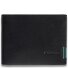  Monaco Portemonnee Leer 9 cm variant nero