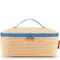  Zakje koeltas 28 cm variant raffia blue