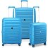  Starlight 3.0 4 wielen Kofferset 3-delig met uitbreidingsplooi variant bluette
