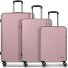 Dallas 3.0 4-wiel kofferset 3-delig met stretch plooi variant old rose Dallas 3.0 4-wiel kofferset 3-delig met stretch plooi variant old rose