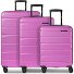  Munich 4.0 4 wielen Kofferset 3-delig met uitbreidingsplooi variant pink dull