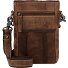  Vintage Mini tas Schoudertas Leer 13 cm variant brown