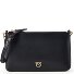  Flat Horizontal Mini Clutch Leder 19.5 cm variant nero