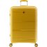  0800 4 wielen Trolley 76 cm met uitbreidingsplooi variant yellow