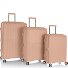 AirLite 4 wielen Kofferset 3-delig met uitbreidingsplooi variant nude