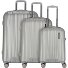  Moonrock 4 wielen Kofferset 3-delig met uitbreidingsplooi variant silver brushed