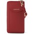  Bologna Leren Zip-Around Portemonnee Mobiel Telefoonhoesje Leer 19 cm variant red-2