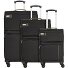  Travel Line 6704 4 wielen Kofferset 3-delig variant schwarz