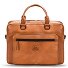  Memphis Koffer Leer 38.5 cm Laptop compartiment variant cognac